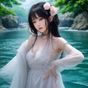 读者文化研究爱好者的头像，年轻女性，书卷气质